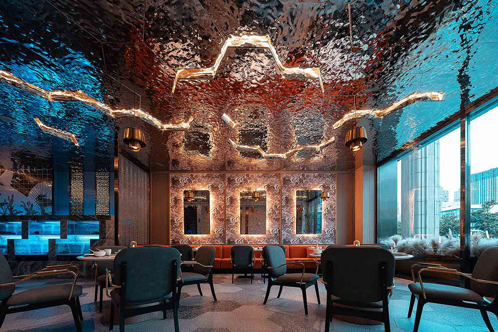 海上一品?海鲜姿造餐厅设计案例分享(图2) 海上一品?海鲜姿造餐厅设计案例分享(图2)