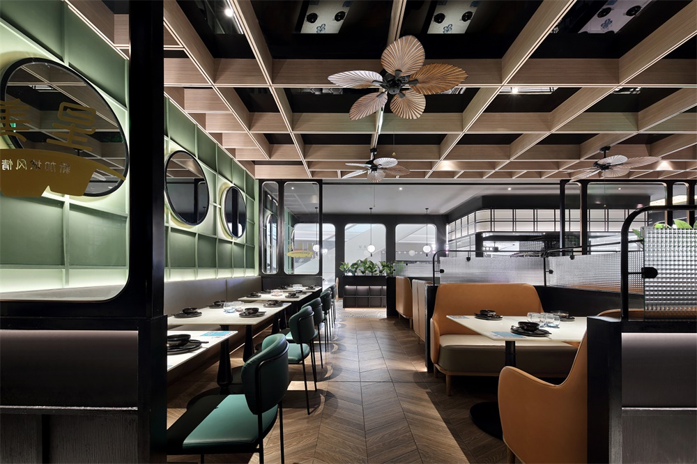 郑州特色餐厅设计公司—新加坡风情餐厅装修案例(图5) 郑州特色餐厅设计公司—新加坡风情餐厅装修案例(图5)