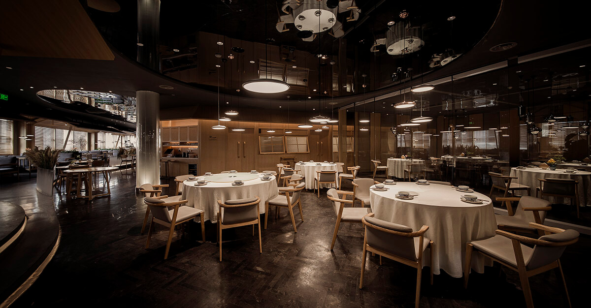 船岸主题餐厅装修—湖南菜特色餐厅设计案例(图12) 船岸主题餐厅装修—湖南菜特色餐厅设计案例(图12)