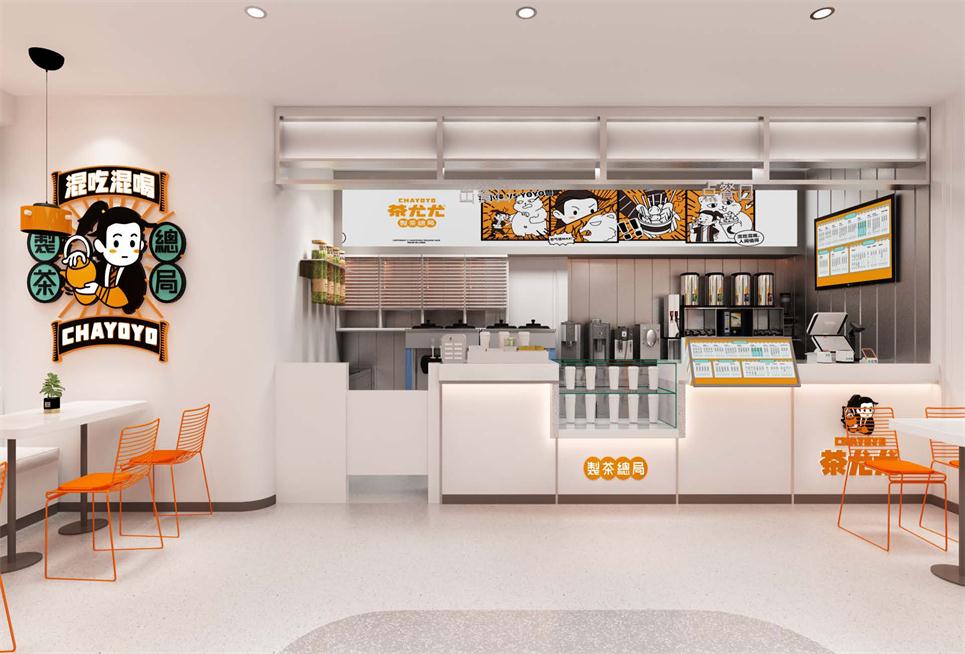 郑州奶茶店装修公司如何打造新茶饮品牌(图1) 3.jpg