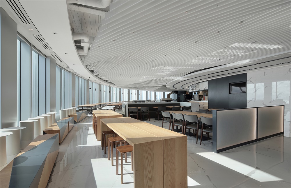 郑州员工餐厅设计公司OPPO“春笋”餐厅装修案例(图18) 郑州员工餐厅设计公司OPPO“春笋”餐厅装修案例(图18)