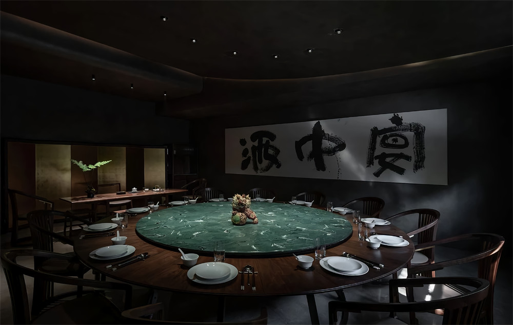 郑州中餐厅装修推荐江上隐东方美学中餐厅设计(图13) 郑州中餐厅装修推荐江上隐东方美学中餐厅设计(图13)