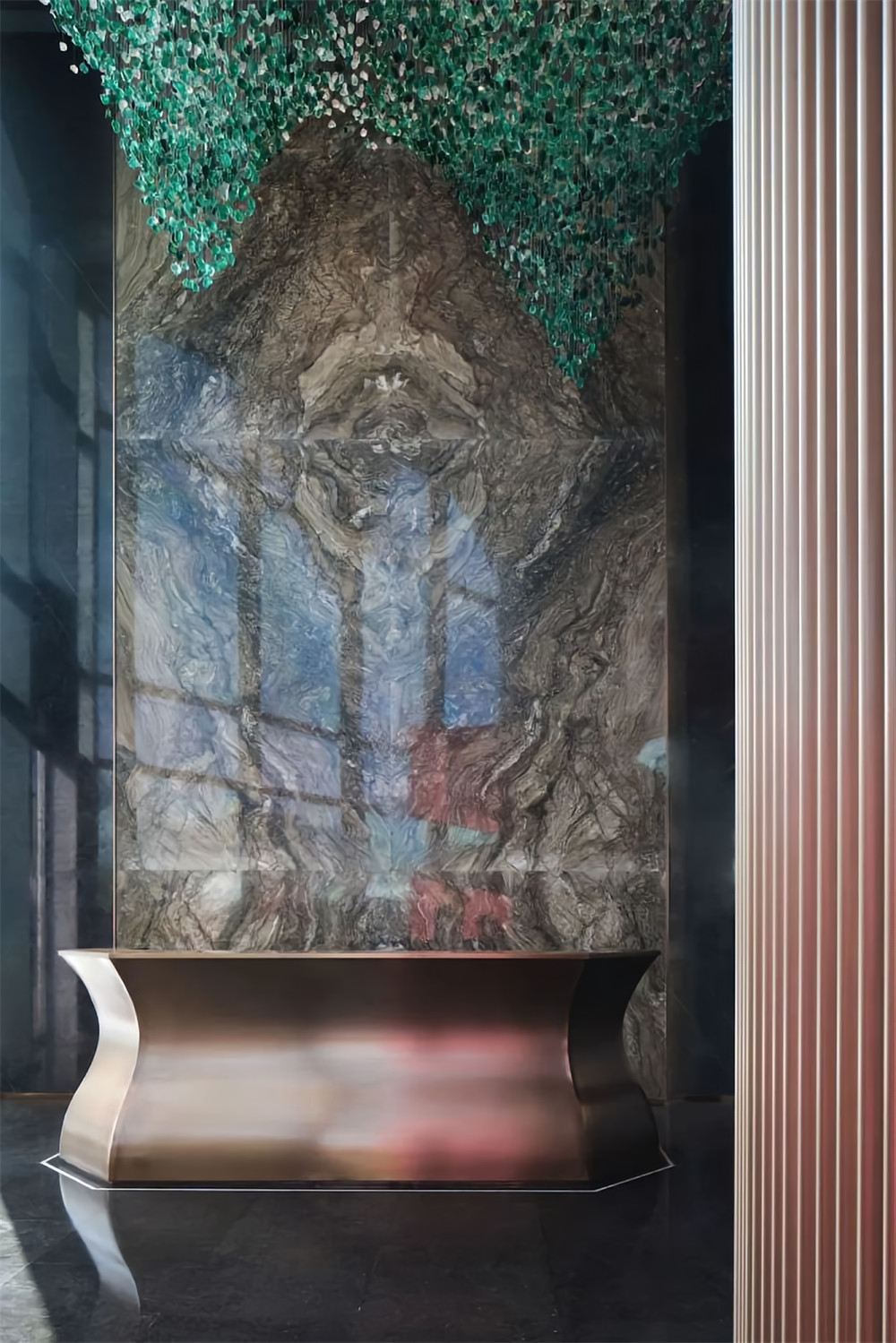 郑州餐饮装修公司推荐高端粤菜海鲜餐厅设计(图1) 郑州餐饮装修公司推荐高端粤菜海鲜餐厅设计(图1)