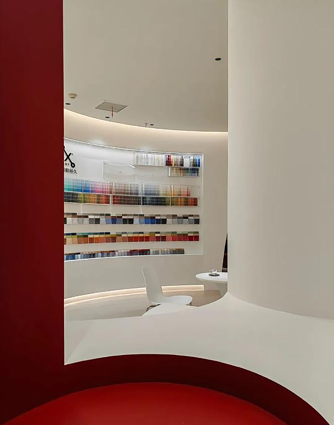 郑州摩斯国际推荐本杰明艺术涂料展厅装修设计(图9) 郑州摩斯国际推荐本杰明艺术涂料展厅装修设计(图9)