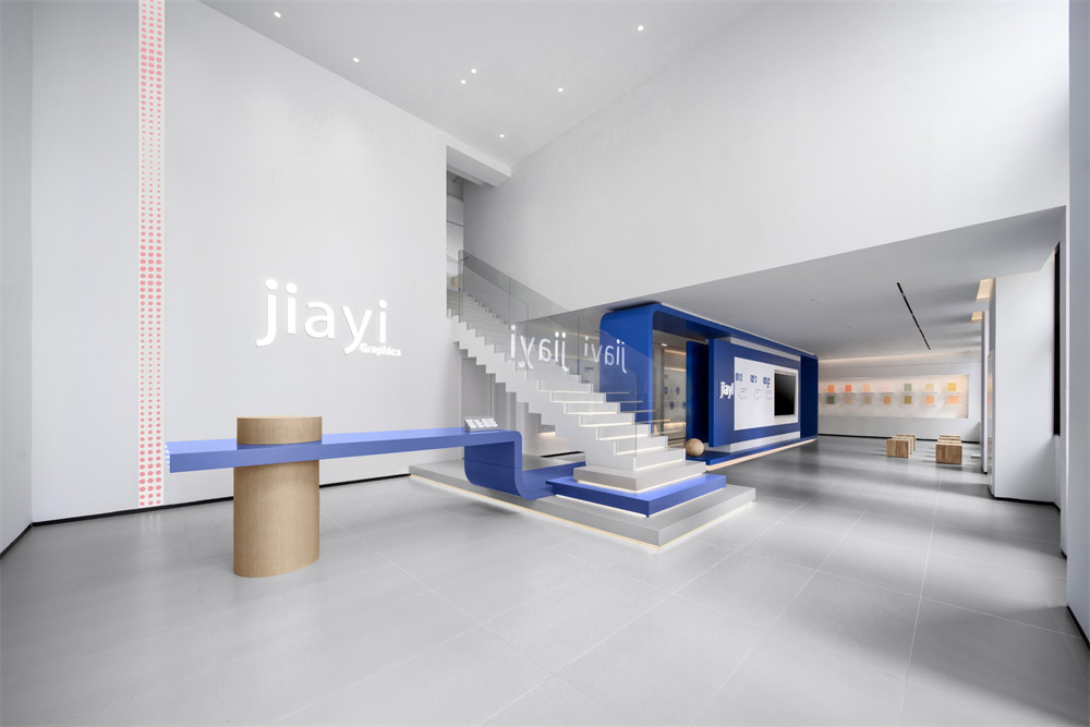 现代极简风JIAYI柔版企业展厅装修设计方案(图2) 现代极简风JIAYI柔版企业展厅装修设计方案(图2)