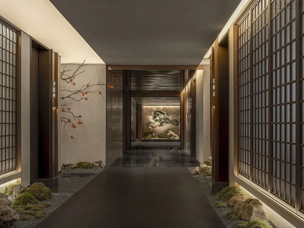 郑州摩斯国际推荐芙蓉湾东方美学餐厅装修设计案例(图4) 郑州摩斯国际推荐芙蓉湾东方美学餐厅装修设计案例(图4)