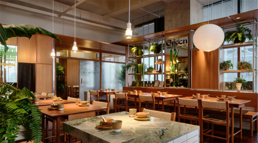 温柔工业风 三只辣椒餐饮店装修设计(图3) 温柔工业风 三只辣椒餐饮店装修设计(图3)