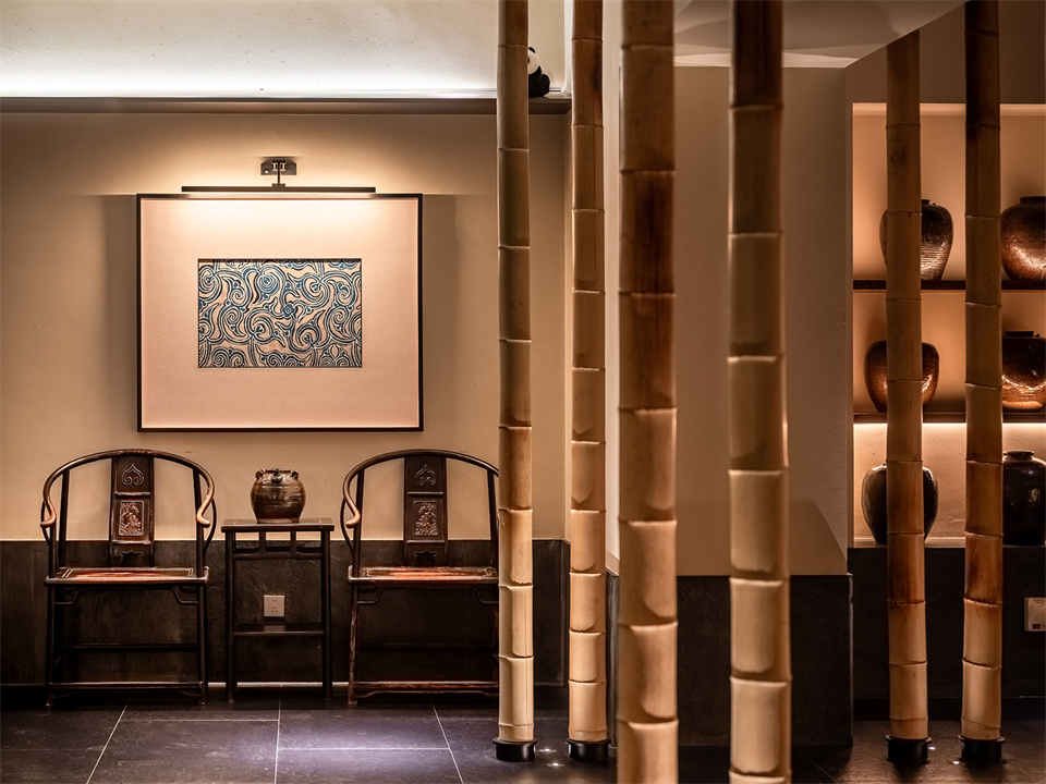 西安晓蓉园·老川菜餐厅装修设计(图6) 西安晓蓉园·老川菜餐厅装修设计(图6)