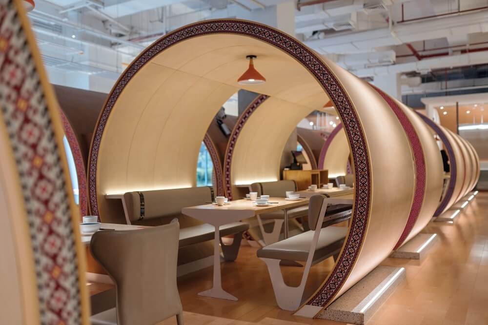 黔菜特色餐厅装修—树厨主题餐厅设计案例(图6) 黔菜特色餐厅装修—树厨主题餐厅设计案例(图6)